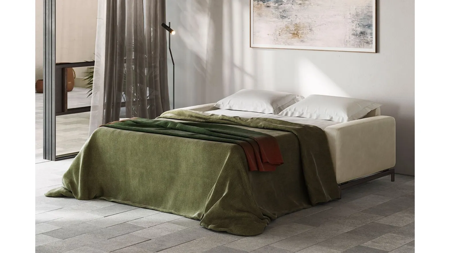 Divano Letto matrimoniale Capriccio di Natuzzi