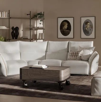 Divano relax Wellbe di Natuzzi