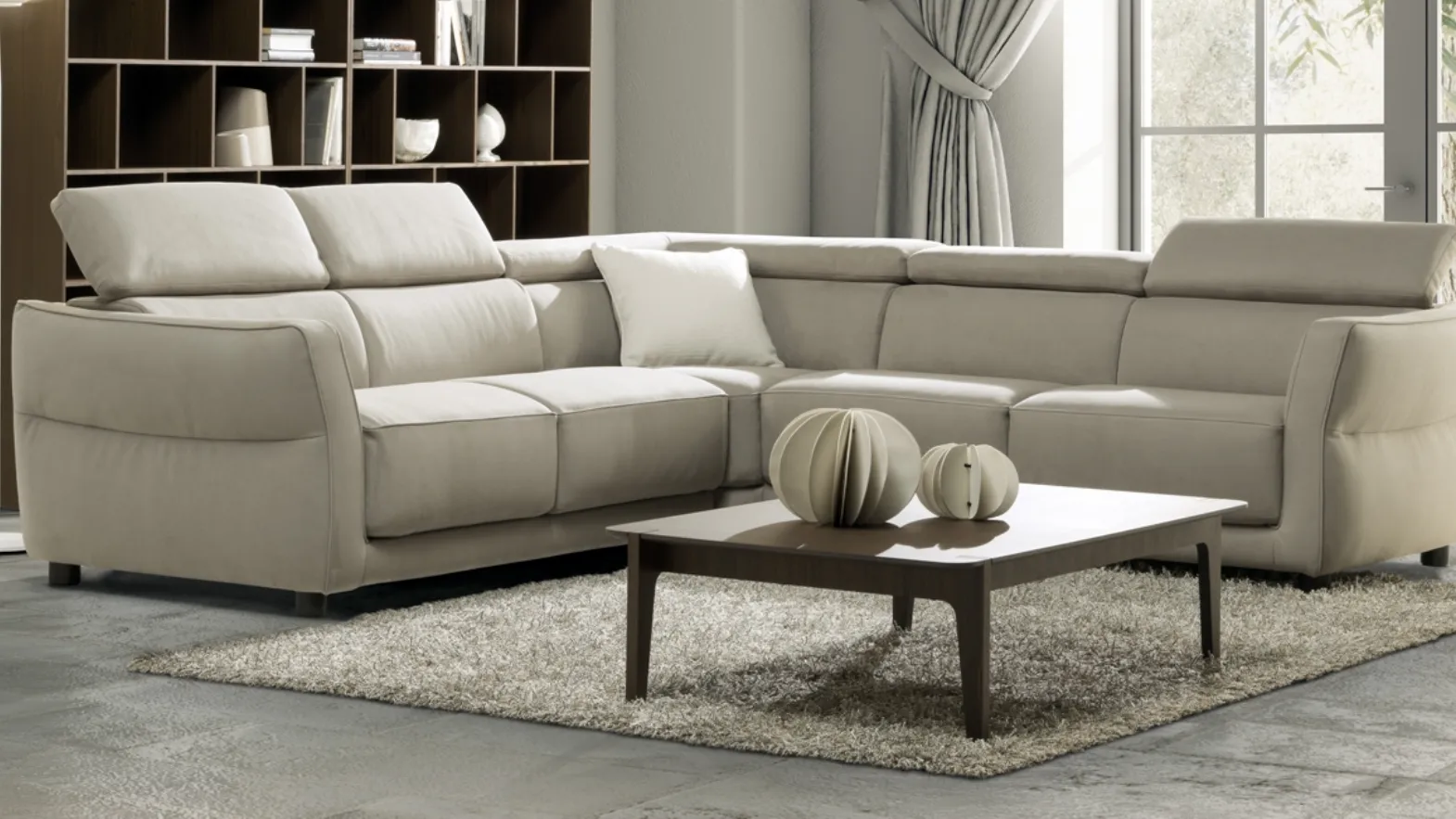 Divano con letto Notturno di Natuzzi