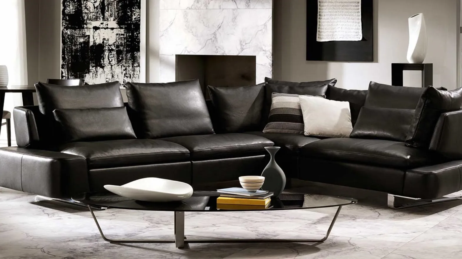 Divano moderno Opus di Natuzzi