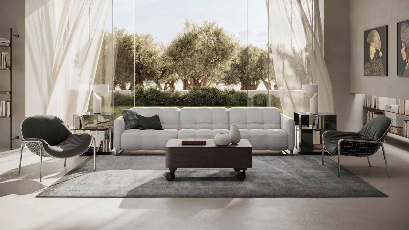 Divano relax Philo di Natuzzi