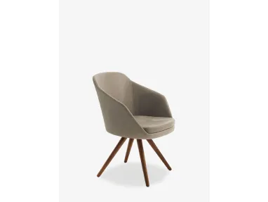 Sedia Arm Chair Wood di Riva1920