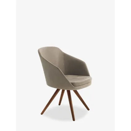 Sedia Arm Chair Wood di Riva1920