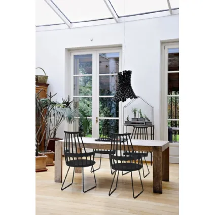 Sedia Comback Slitta di Kartell