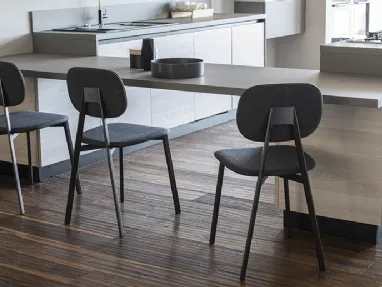 Sedia Painter in tessuto di Scavolini