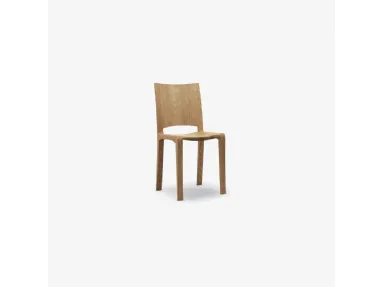 Sedia Piano Design Chair in legno massello di Riva1920