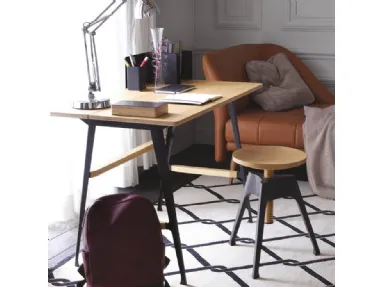 Sgabello Portable Atelier in legno massello di Driade