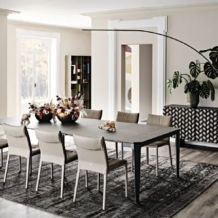 Consolle allungabile con piano in laminato Nemo di Cattelan Italia