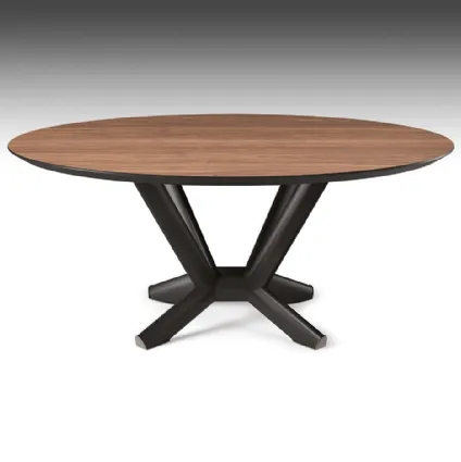 Tavolo rotondo in legno Planer Wood Round di Cattelan Italia