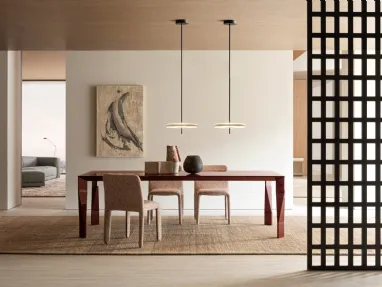 Tavolo Diamond in vetro colorato di Molteni & C