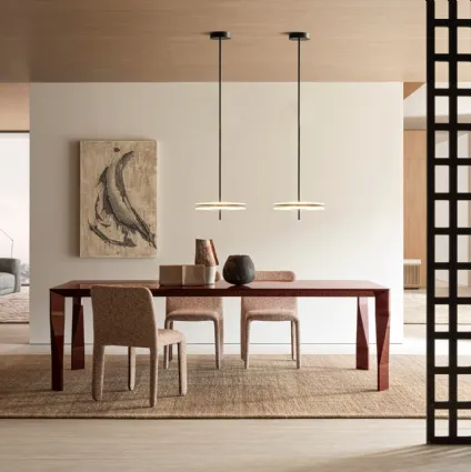 Tavolo Diamond in vetro colorato di Molteni & C