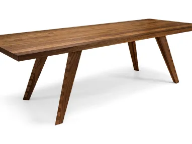 Tavolo Dovetail Table in legno massello di Riva1920