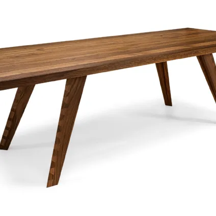 Tavolo Dovetail Table in legno massello di Riva1920