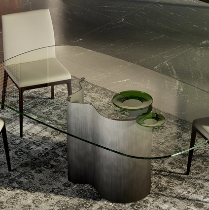 Tavolo Papelito Glass di Cattelan Italia