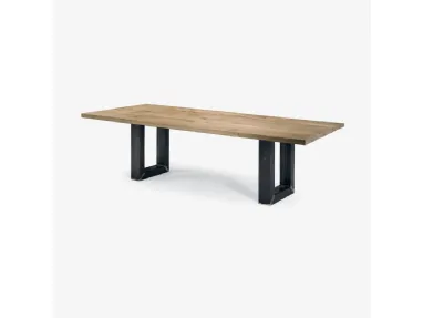 Tavolo Sherwood Natural Sides di Riva1920