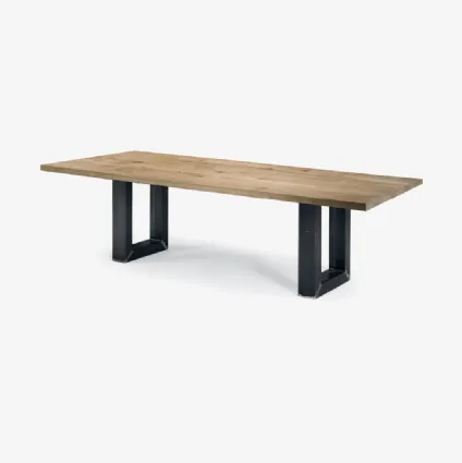 Tavolo Sherwood Natural Sides di Riva1920