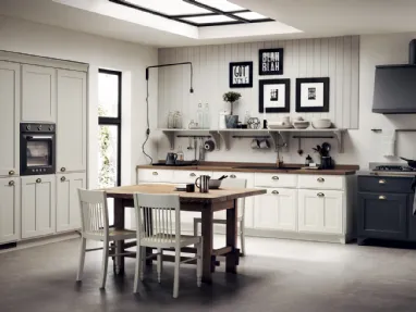 Cucina Classica Favilla con Top in Laminato Old Natural di Scavolini