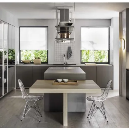 Cucina Design HiLine in Laccato opacp Dolomite di Dada