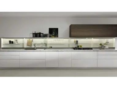 Cucina Design Trim in Laccato lucido Bianco di Dada