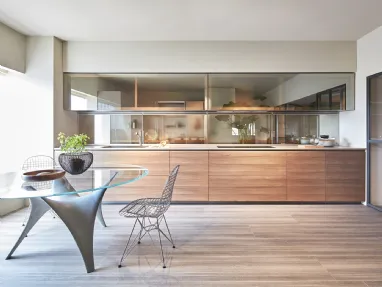 Cucina Design Trim in Olmo Chiaro di Dada