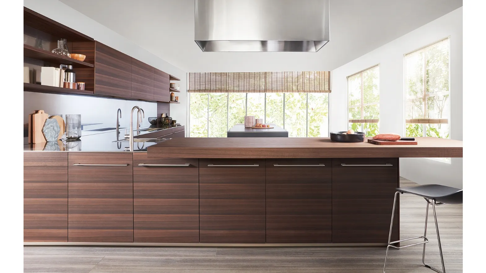 Cucina Design Vela in Eucalipto di Dada