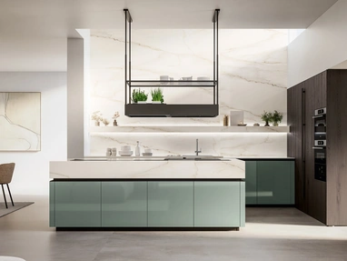 Cucina Moderna con isola Time 02 di Arredo3