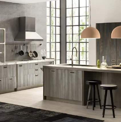 Cucina Moderna Diesel get Together Materic Soul di Scavolini