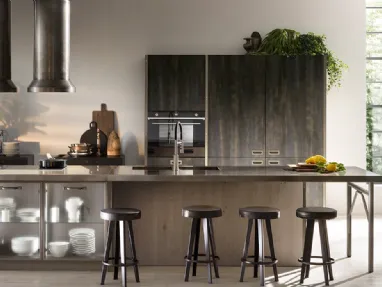 Cucina Modernea Diesel get Together Soft Industrial Style di Scavolini