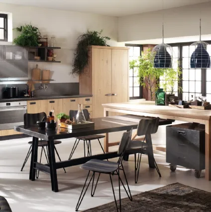 Cucina Moderna Diesel Social Kitchen in Rovere Nodato di Scavolini