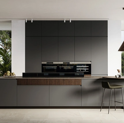 Cucina Moderna in Pet opaco Wega di Arredo3