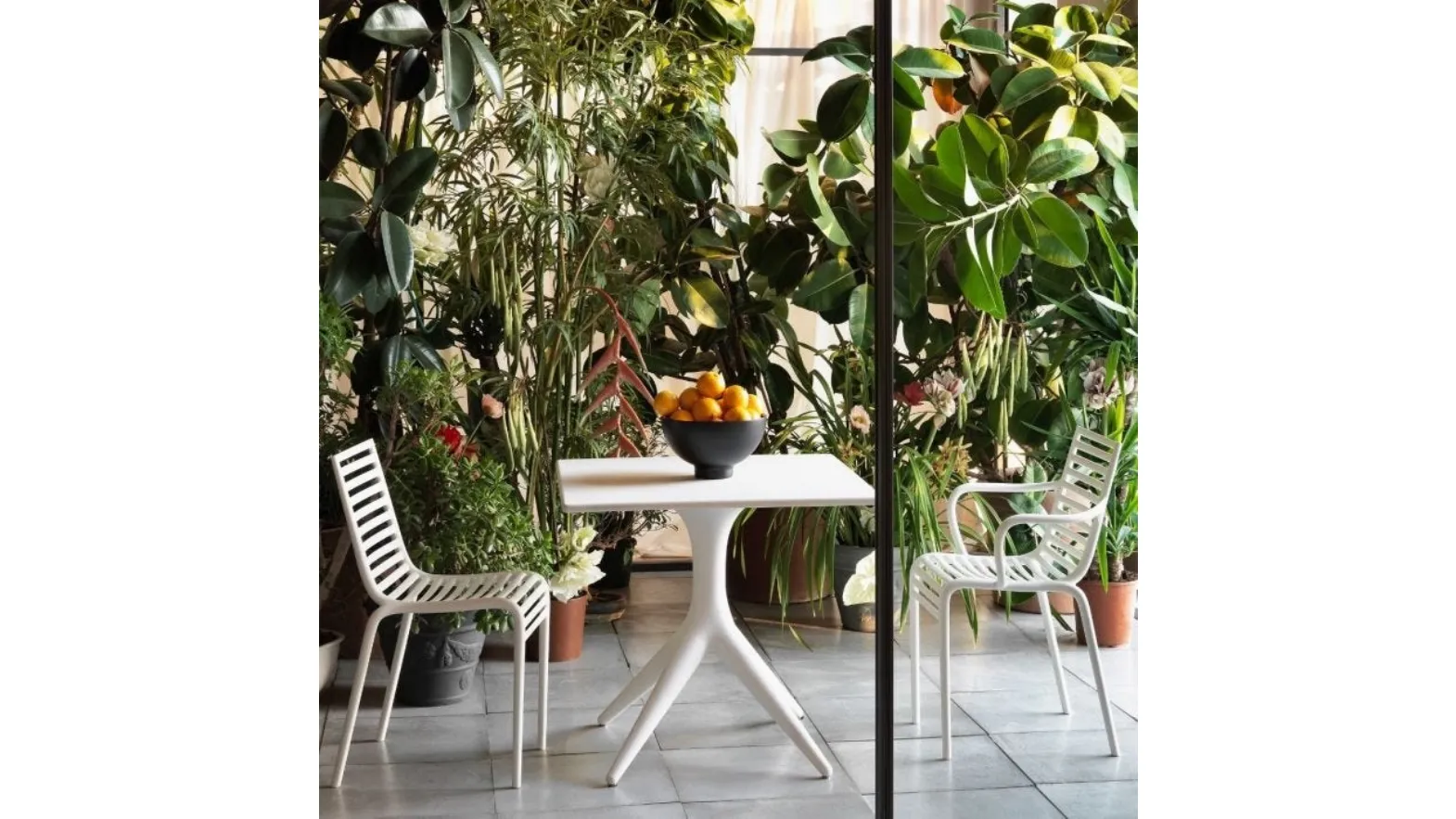 Tavolino da giardino App in polipropilene di Driade