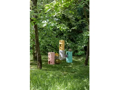 Tavolino contenitore di design Componibili Bio di Kartell