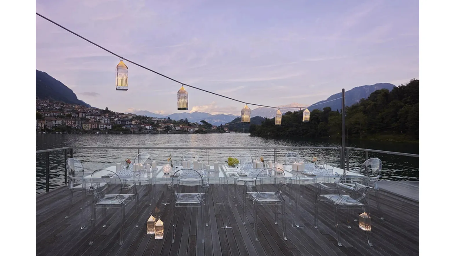 Invisible Table Outdoor di Kartell