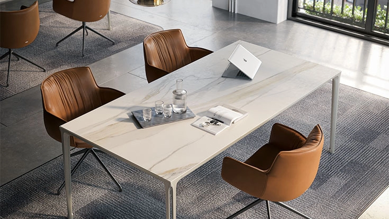 Sedia operativa Rhonda Turn di Cattelan Italia