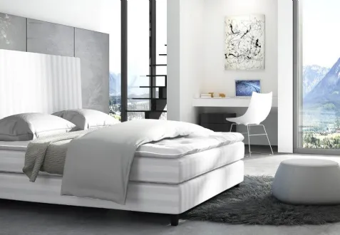 Letto Sophia bianco di Pauly Beds